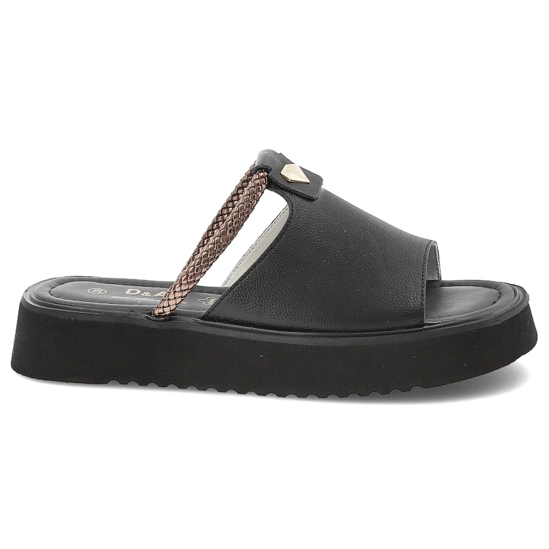 Šľapky S.BARSKI - MK51-475 Black