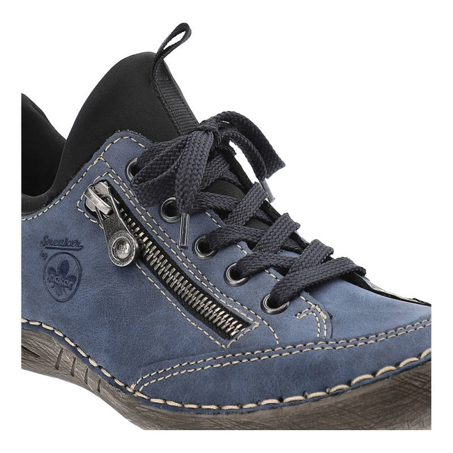 Poltopánky Rieker - 52573-14 Blau Kombi