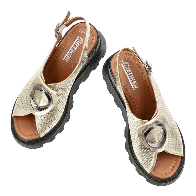 Sandále ARTIKER - 56C0109 Gold