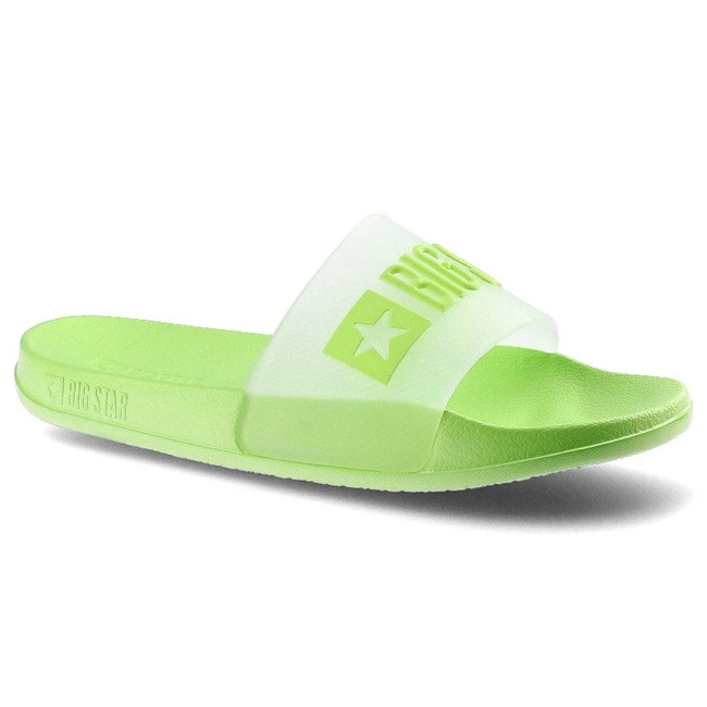 Šľapky Big Star - FF274A204 Zielony