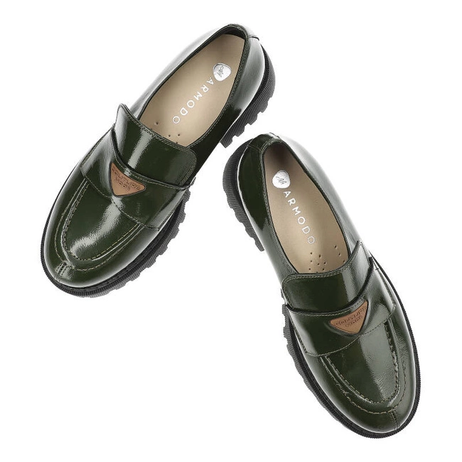 Poltopánky Armodo - 1012 Zielony Naplak 2308