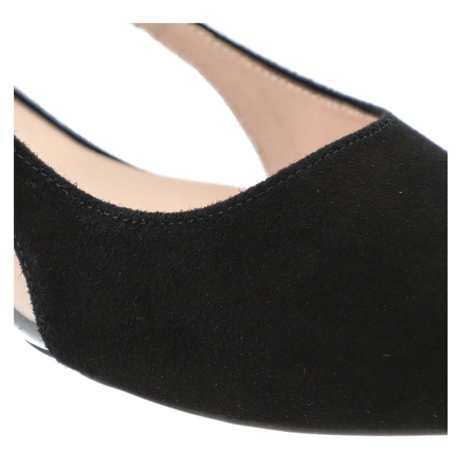 Sandále ARMODO - 879 Czarny Zamsz