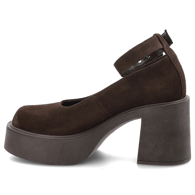 Poltopánky KARINO - 5638/015-P Mokka/Welur