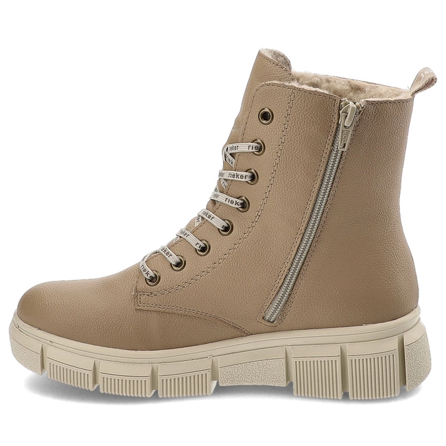 Členkové Topánky Rieker - X3410-20 Beige
