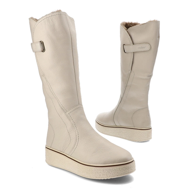 Čižmy Rieker - 78853-80 White