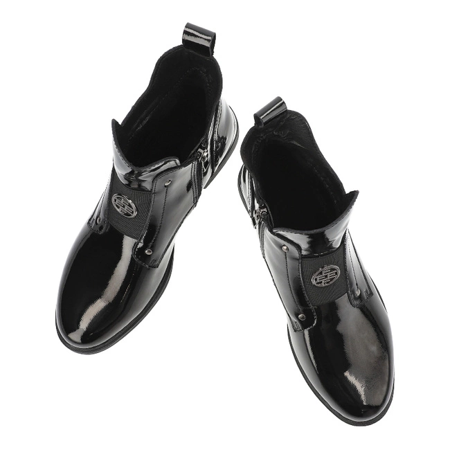 Členkové Topánky Filippo - DBT4750/24 BK Czarny