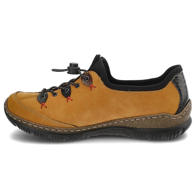 Poltopánky Rieker - N3271-68 Yellow Combination