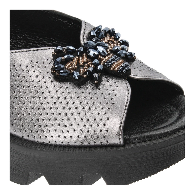 Sandále Karino - 4951/078-P Srebrny/Lico