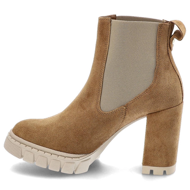 Členkové Topánky Damiss - DS-641/2/A Koniak Welur