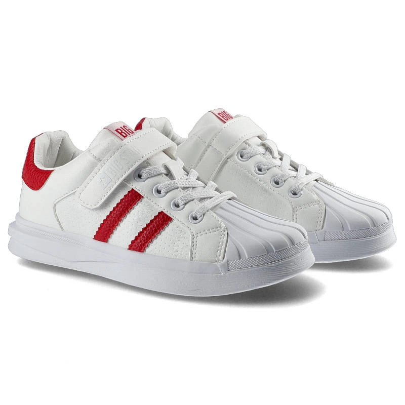 Plátenky Big Star - GG374020 Biały/Czerwony