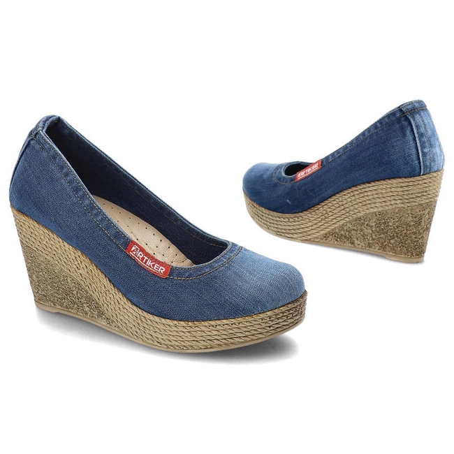 Poltopánky Artiker - 40C0236 Jeans