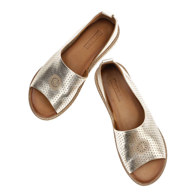 Sandále Artiker - 52C0806 Złoty