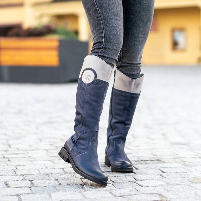 Čižmy Karino - 0914/004-M Granat