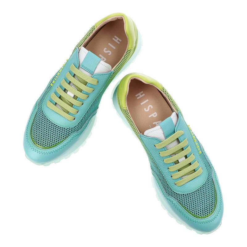 Tenisky Hispanitas - BHV243231 Borneo-V24 Aguamarina/Kiwi