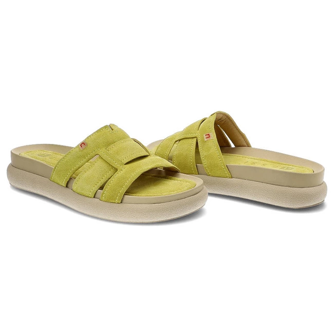 Šľapky Nessi - 22213 Żółty W