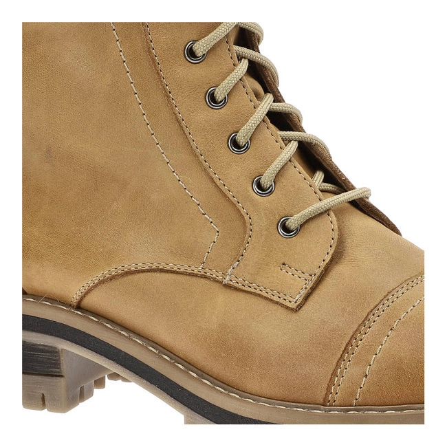 Šnúrovacie Členkové Topánky Wasak - 546N Rudy