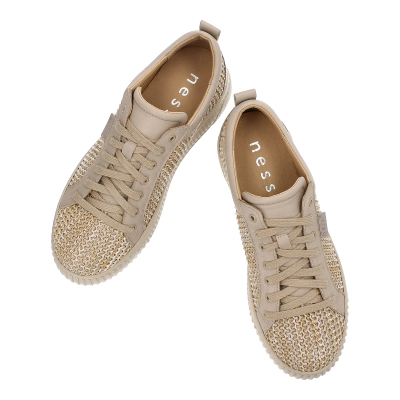 Tenisky Nessi - 24624 Beż SA