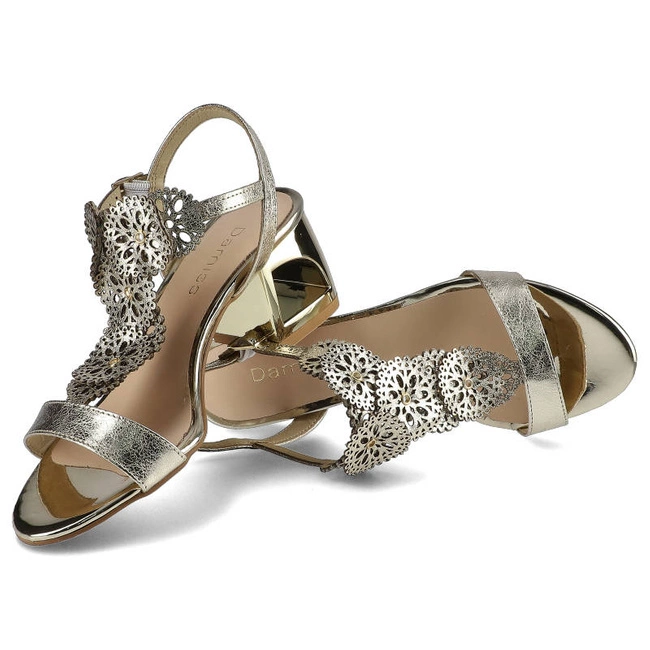 Sandále Damiss - DS-496/8 Złoty Wenus