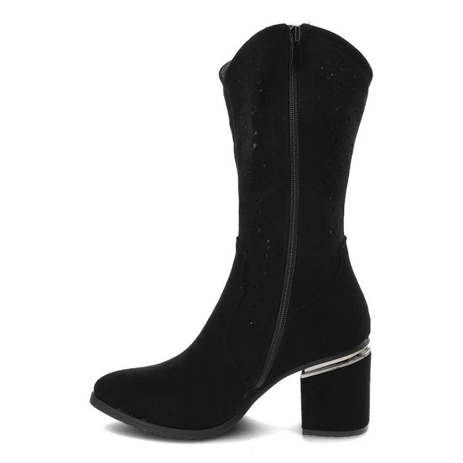 Čižmy S.Barski - HY38-28 Black