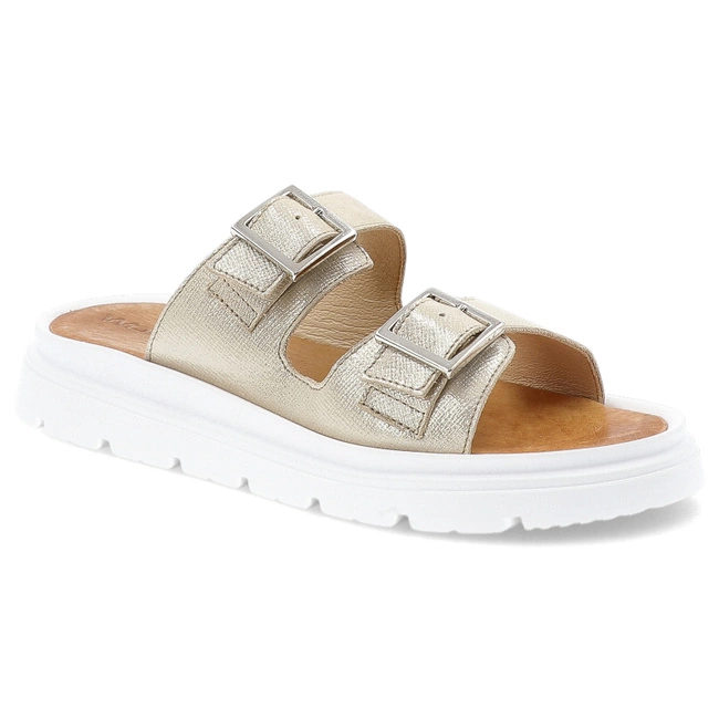 Šľapky WASAK - 0756 Złoto Prada