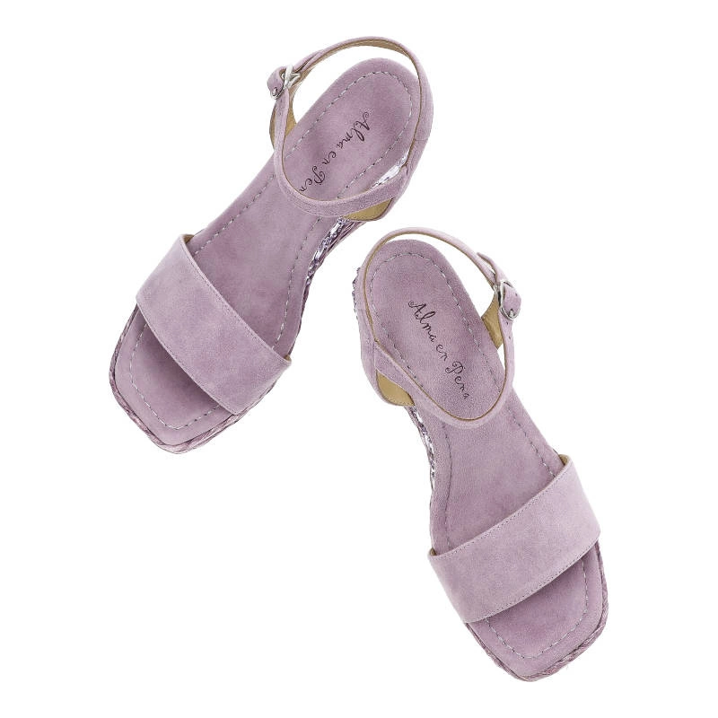 Sandále Alma en Pena - V23496 Suede Lilac