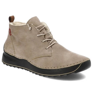 Šnúrovacie Členkové Topánky Rieker - 51510-60 Beige