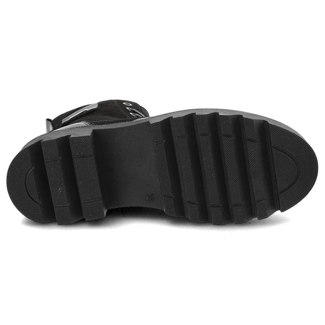 Členkové Topánky Pollonus - 5-1447-004 Czarny Verona+Welur