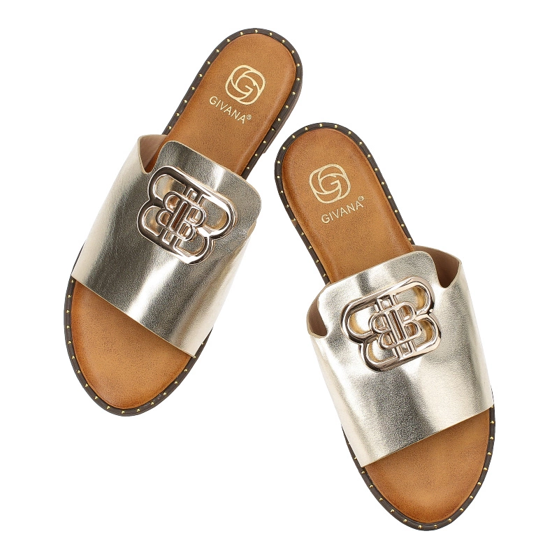 Šľapky Givana - M24 Gold