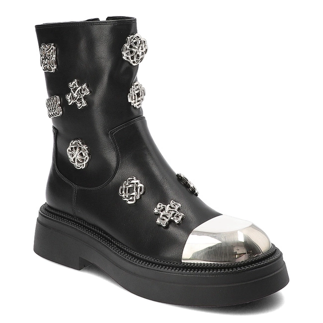 Členkové Topánky S.Barski - MR870-14A Black