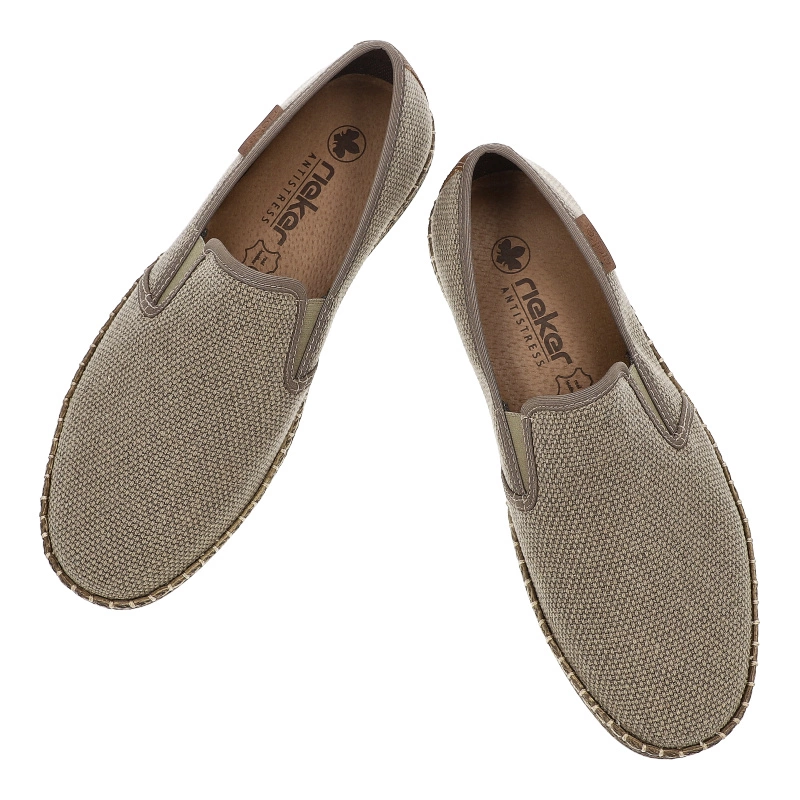 Espadrilky RIEKER - B5265-64 Beige