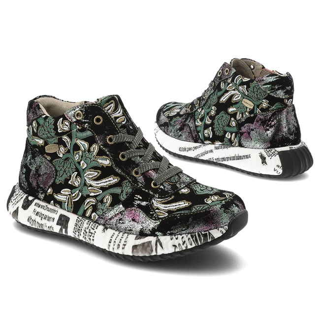 Členkové Topánky LAURA VITA - Burton 15 SL1826A-5C Kaki