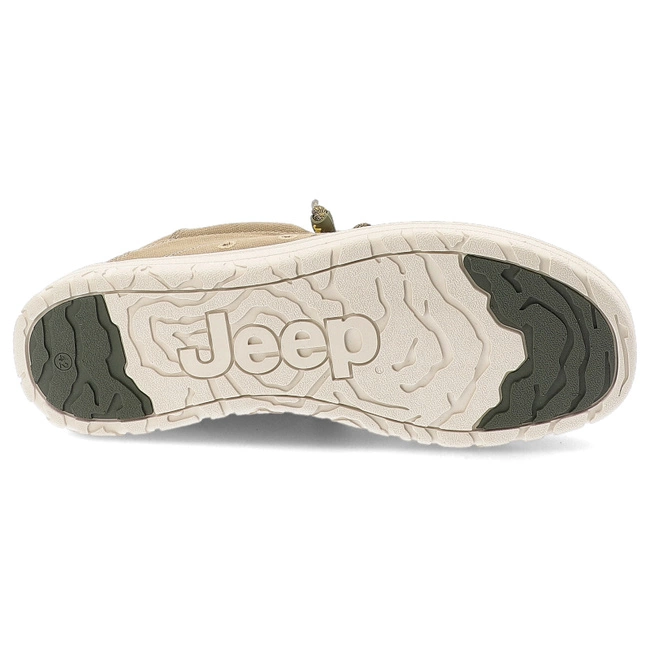 Poltopánky JEEP - Samoa Wallabee Cvs JM51032A 036 Khaki