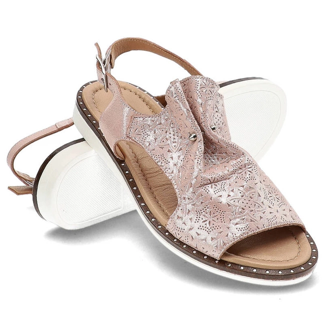 Sandále Lanqier - 44C2861 Różowy