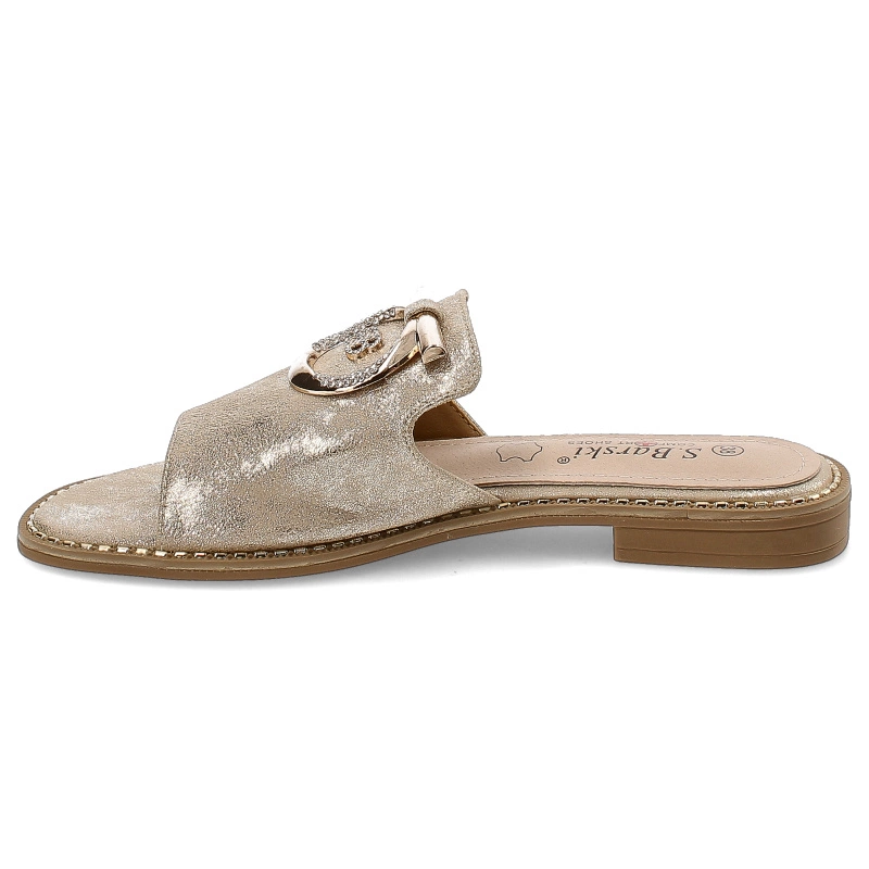 Šľapky S.Barski - KV27-032 Gold