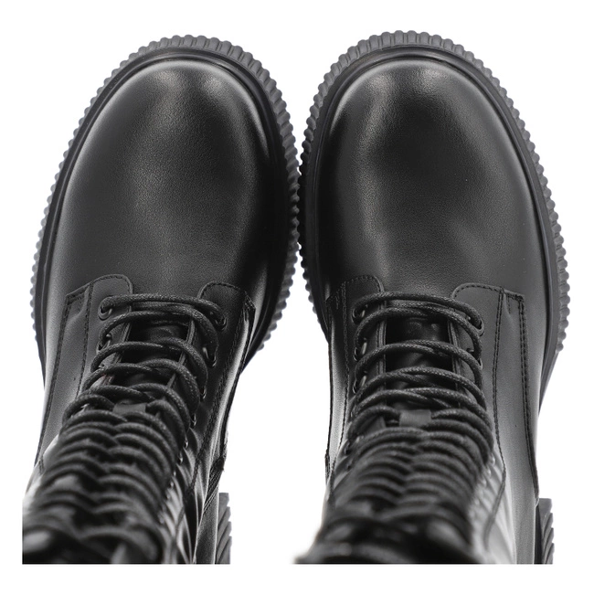 Čižmy VINCEZA - 66804 BK Czarny