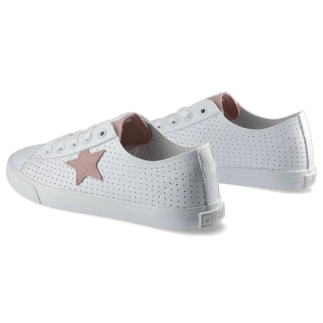 Plátenky Big Star - DD274691 Biały/Róż