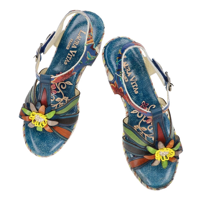 Sandále Laura Vita - Jacao 23 CX266-23 Bleu