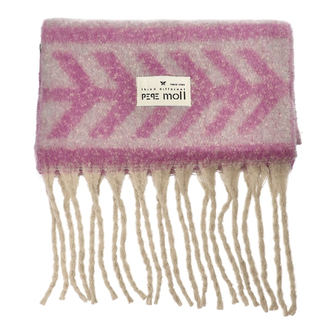 Šál Pepe Moll - 242810 Bufanda Mauve/Green