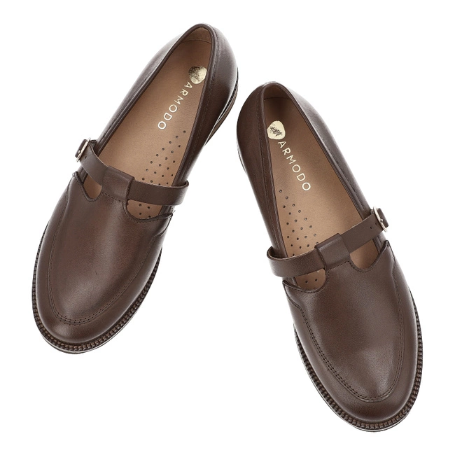 Poltopánky ARMODO - 1656 Brąz.Baflo