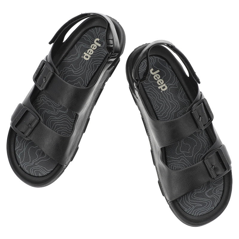 Sandále JEEP - Daytona Sandal JM51132A 062 Black