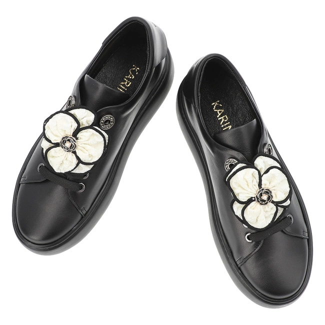 Tenisky KARINO - 5729/076-P Czarny/Lico