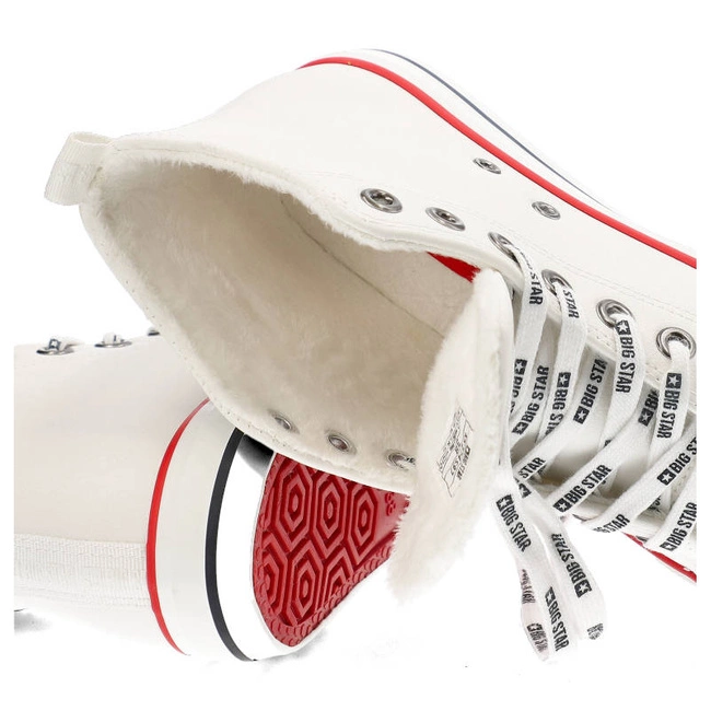 Plátenky Big Star - KK274597 Biały