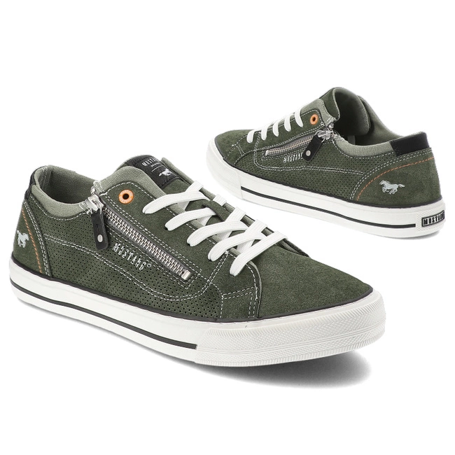 Tenisky Mustang - 4198-302-77 Oliv