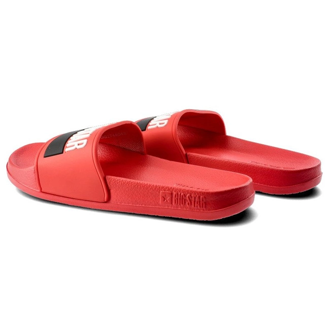 Šľapky Big Star - GG274A048 Czerwony