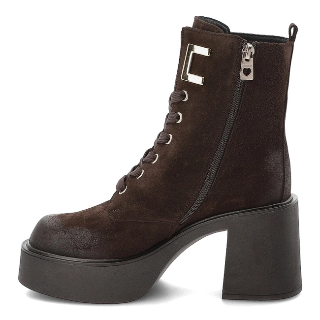 Členkové Topánky KARINO - 5691/015-F Mokka/Welur