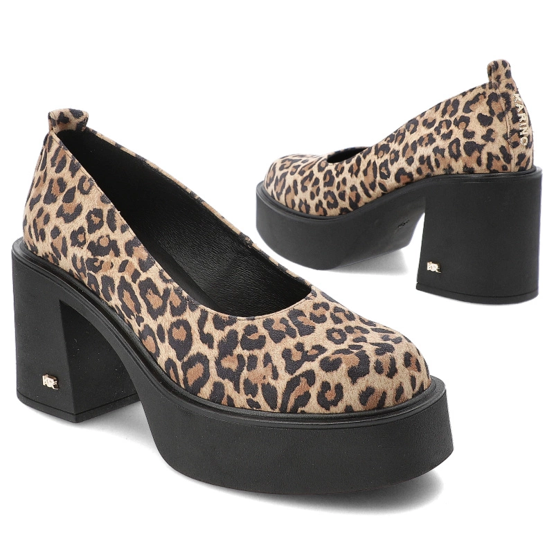 Poltopánky KARINO - 5036/043-P Leopard/Lico