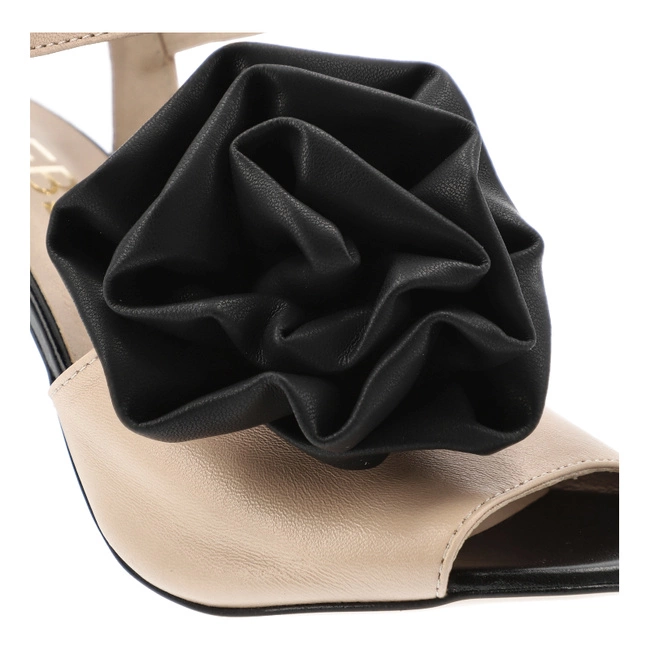 Sandále CHEBELLO - 4321_-308-000-PSK-S21 Vanilia/Czarny