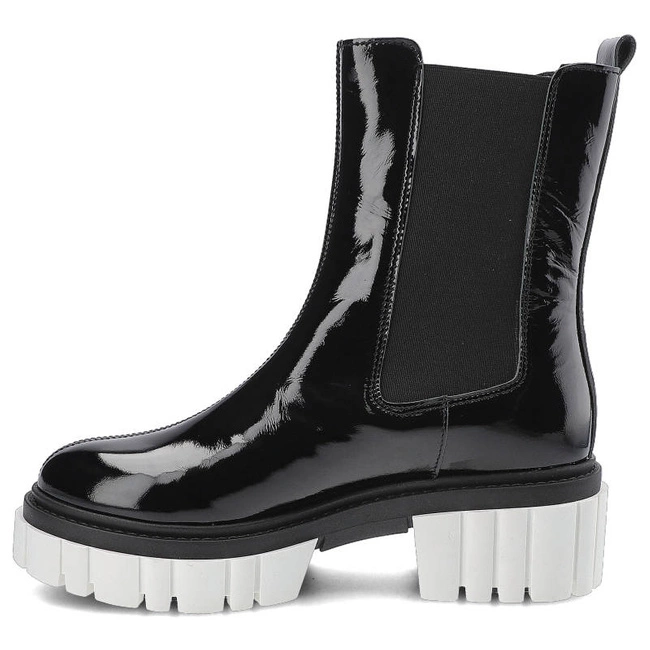 Členkové Topánky Chebello - 2787_-240-000-MIC-S170 Czarny Lakier