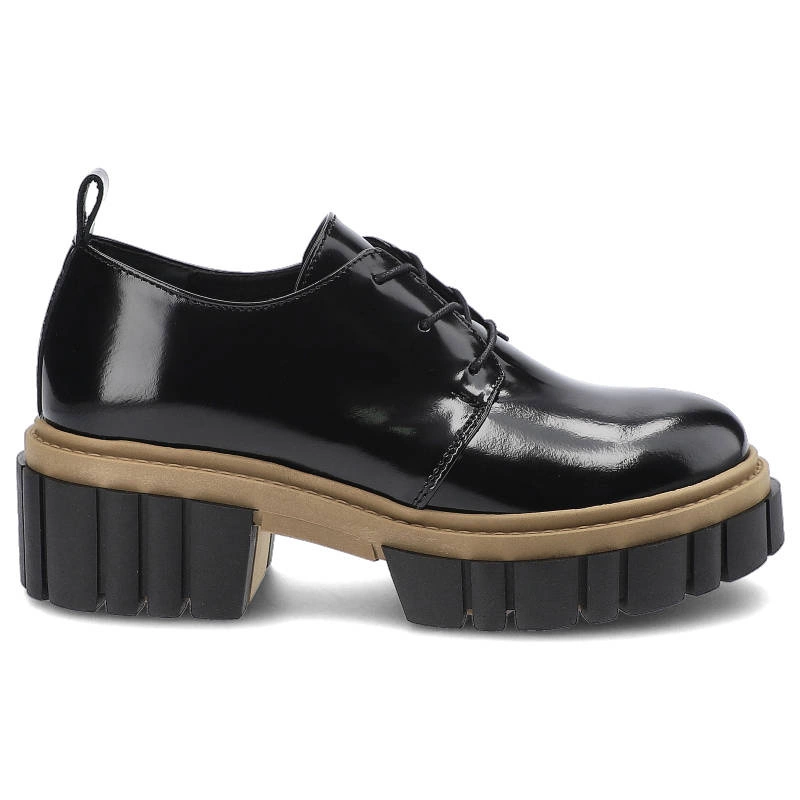 Poltopánky Chebello - 2769/SCB-355-000-PSK-S170 Lakier Czarny Mat.