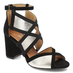 Sandále Maciejka - 05181-25/00-5 Złoty+Czarny